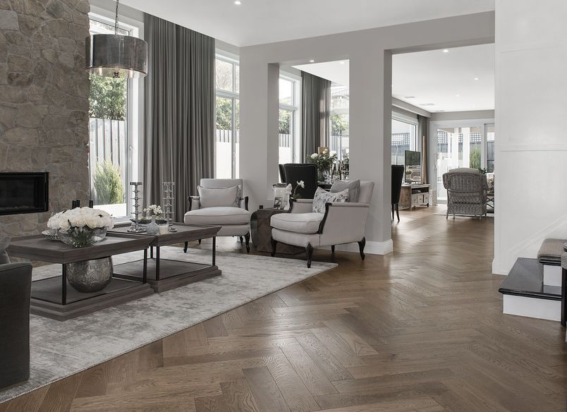 Porter Davis Display French Oak Flooring