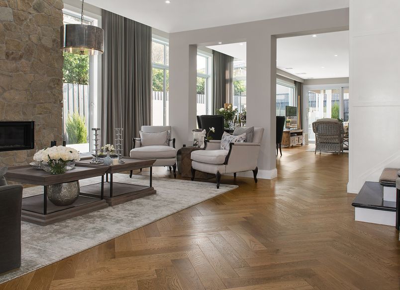 Porter Davis Display French Oak Flooring
