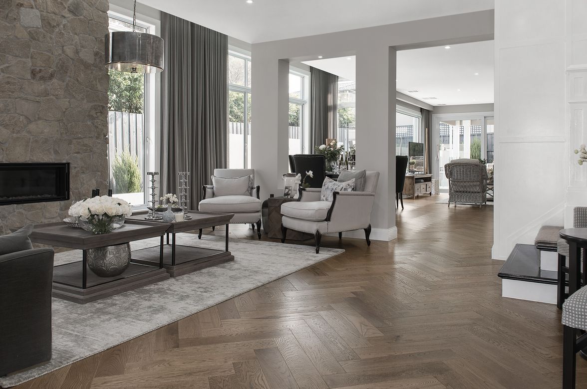Porter Davis Display French Oak Flooring