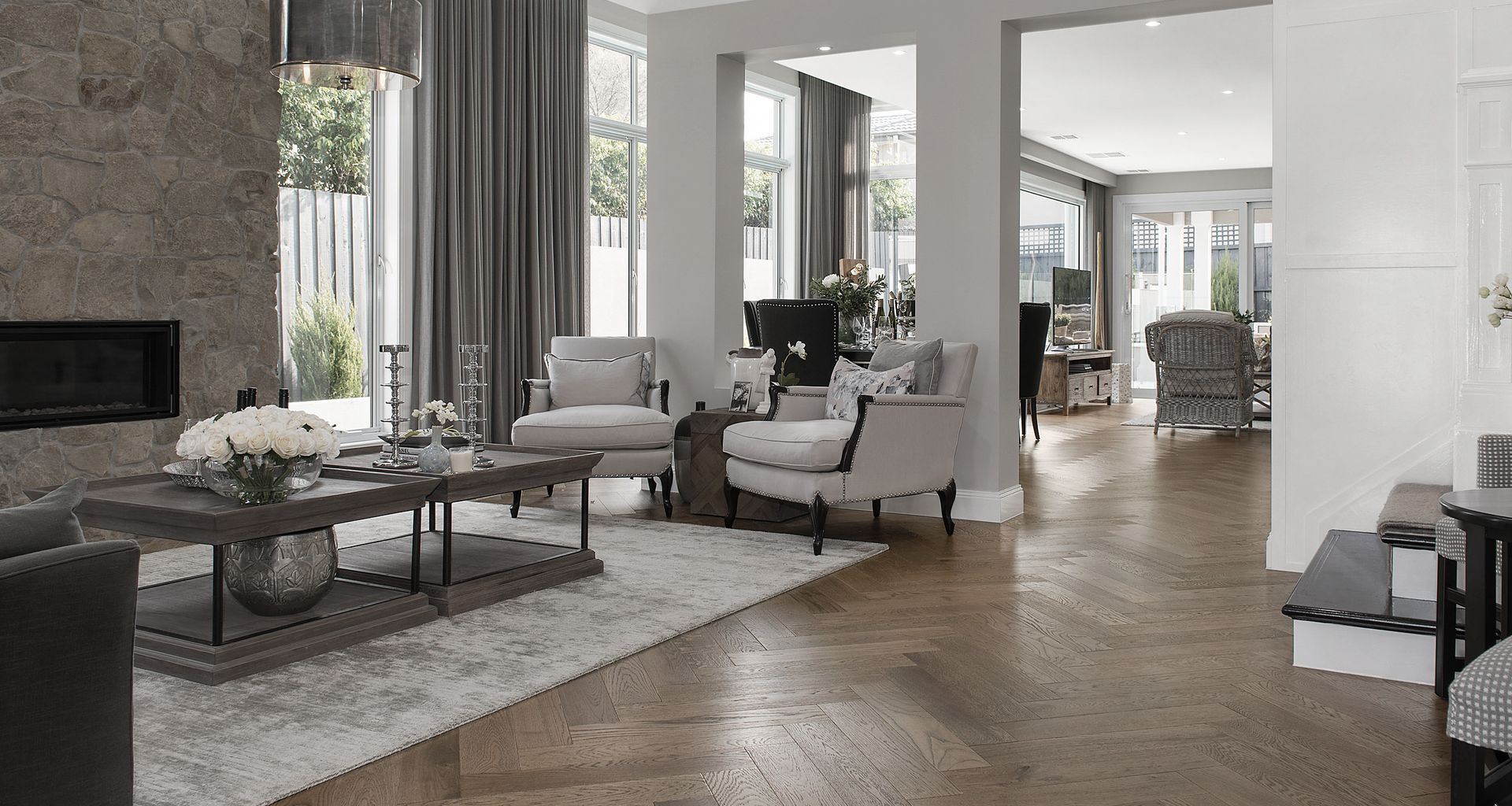 Porter Davis Display French Oak Flooring banner