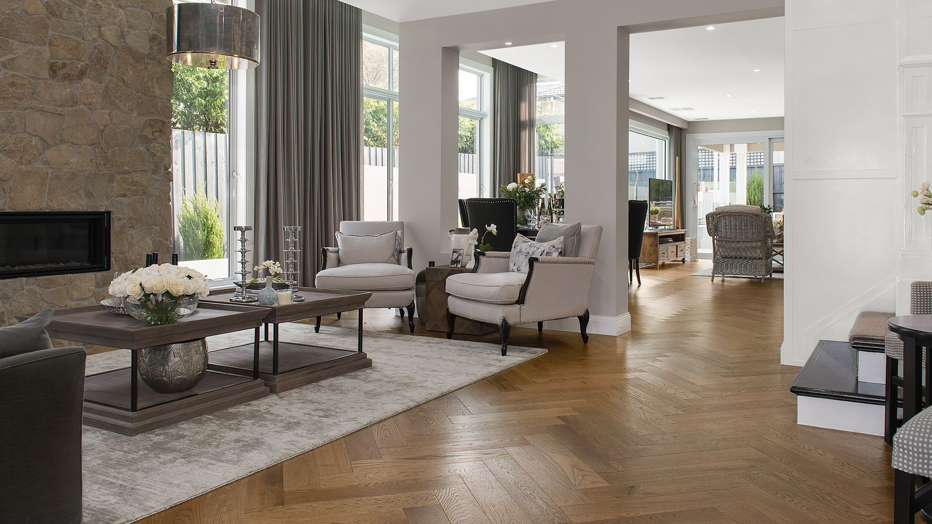 Porter Davis Display French Oak Flooring banner