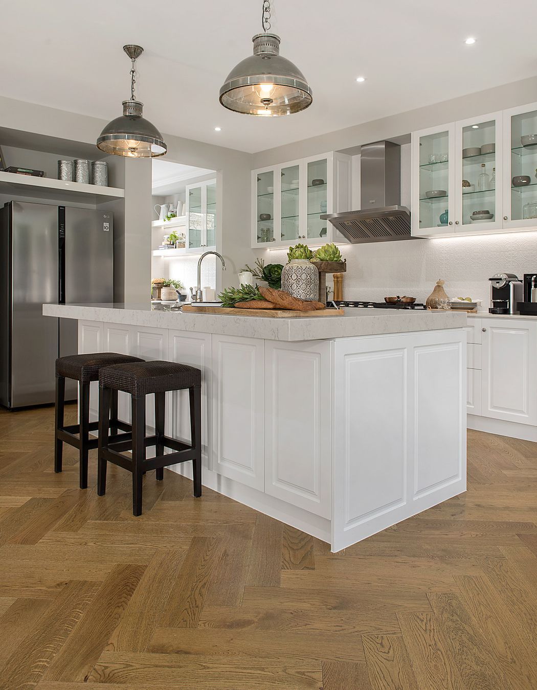 Porter Davis Display French Oak Flooring