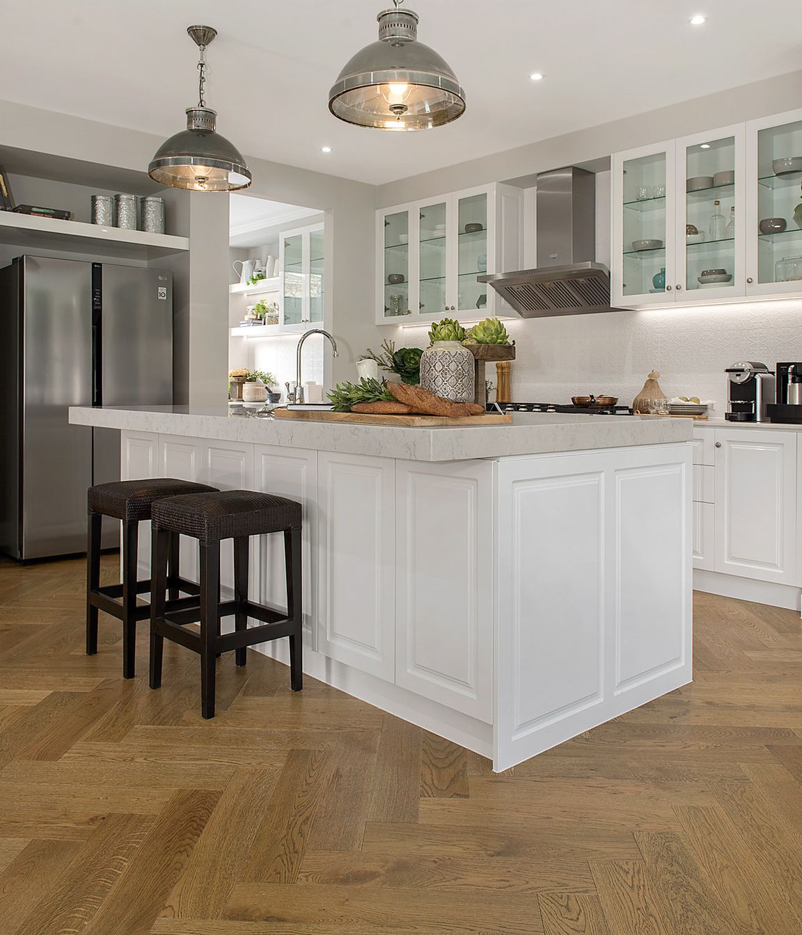 Porter Davis Display French Oak Flooring