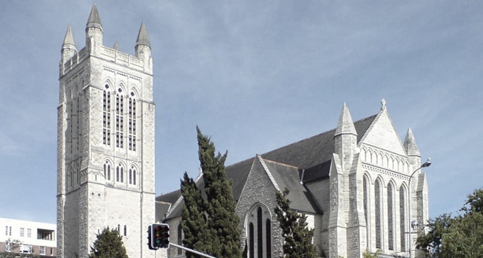 St Matthew-in-the-City Church, Auckland banner