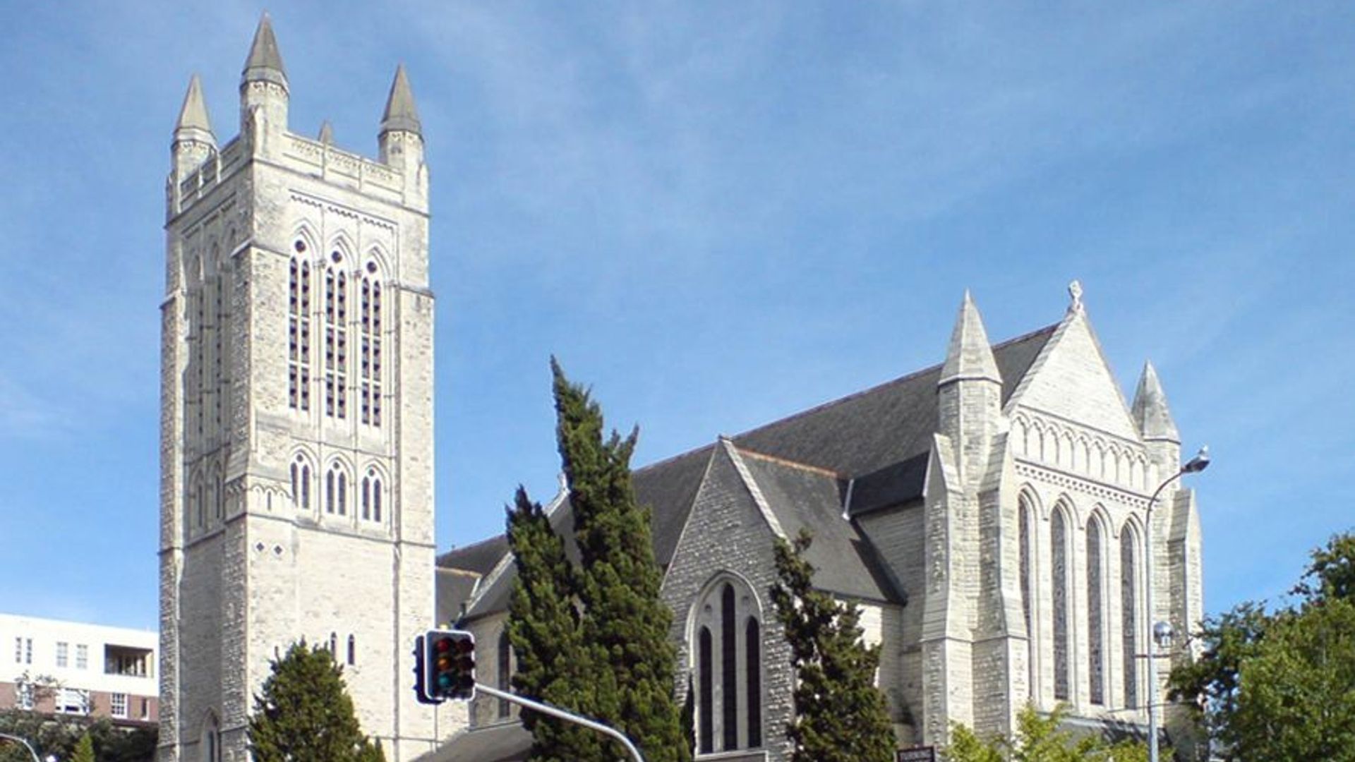 St Matthew-in-the-City Church, Auckland banner