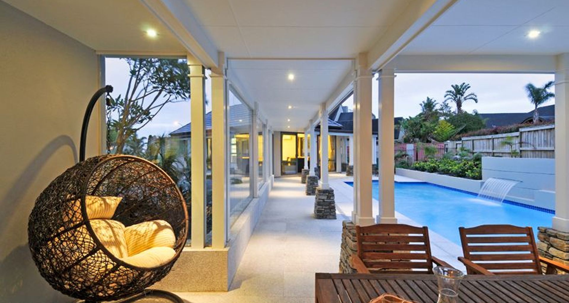 Swimming pool Pavilion banner