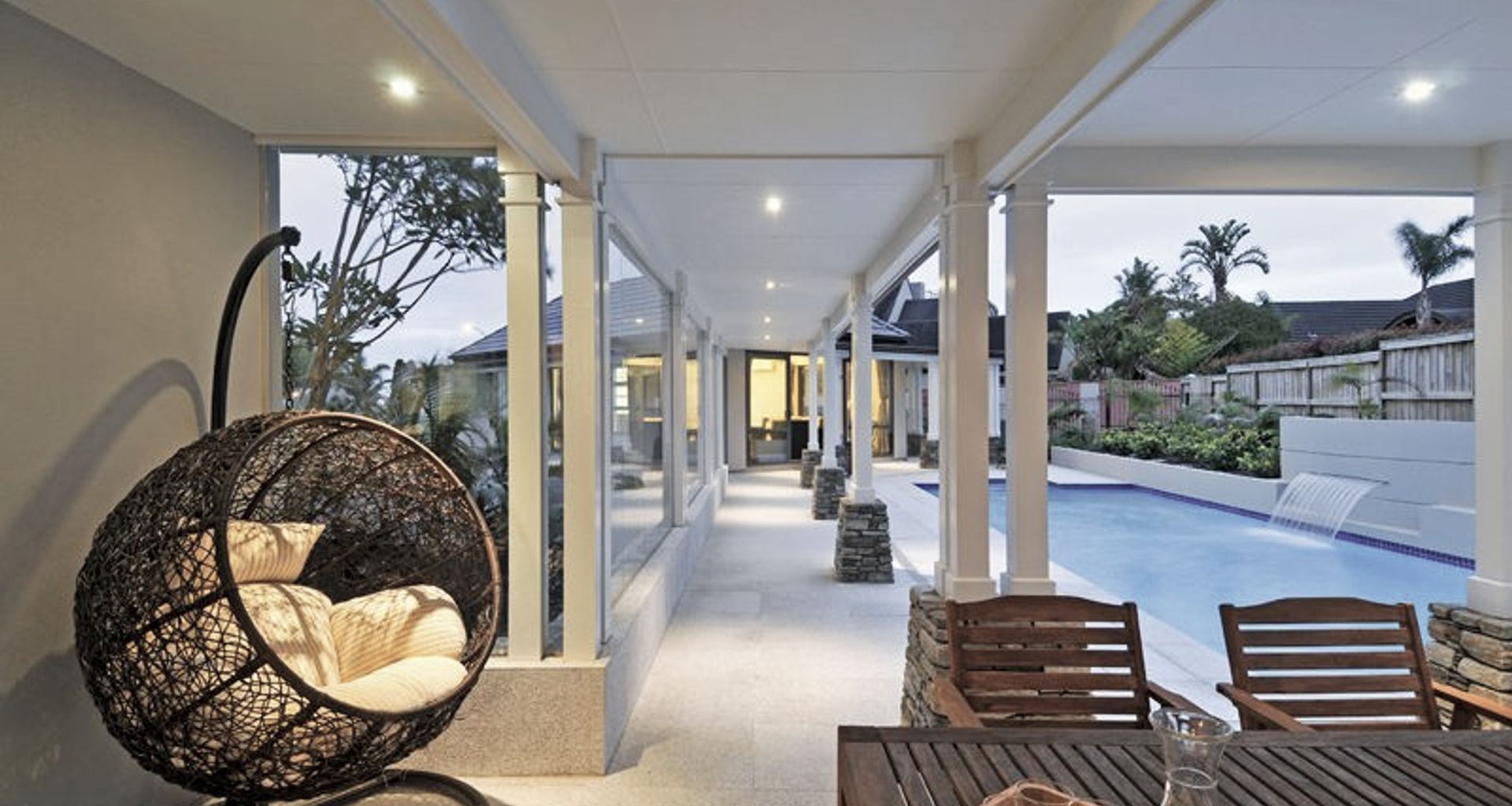 Swimming pool Pavilion banner