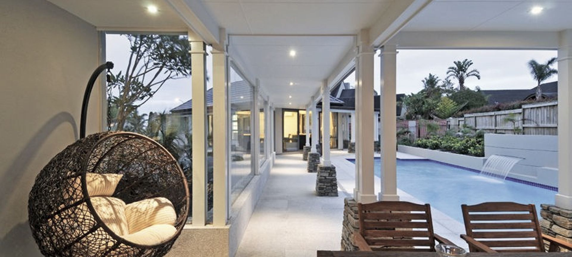 Swimming pool Pavilion banner
