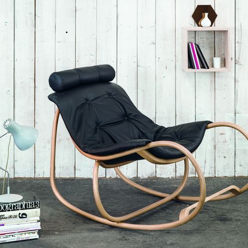 Wave Rocking Lounge Chair by TON