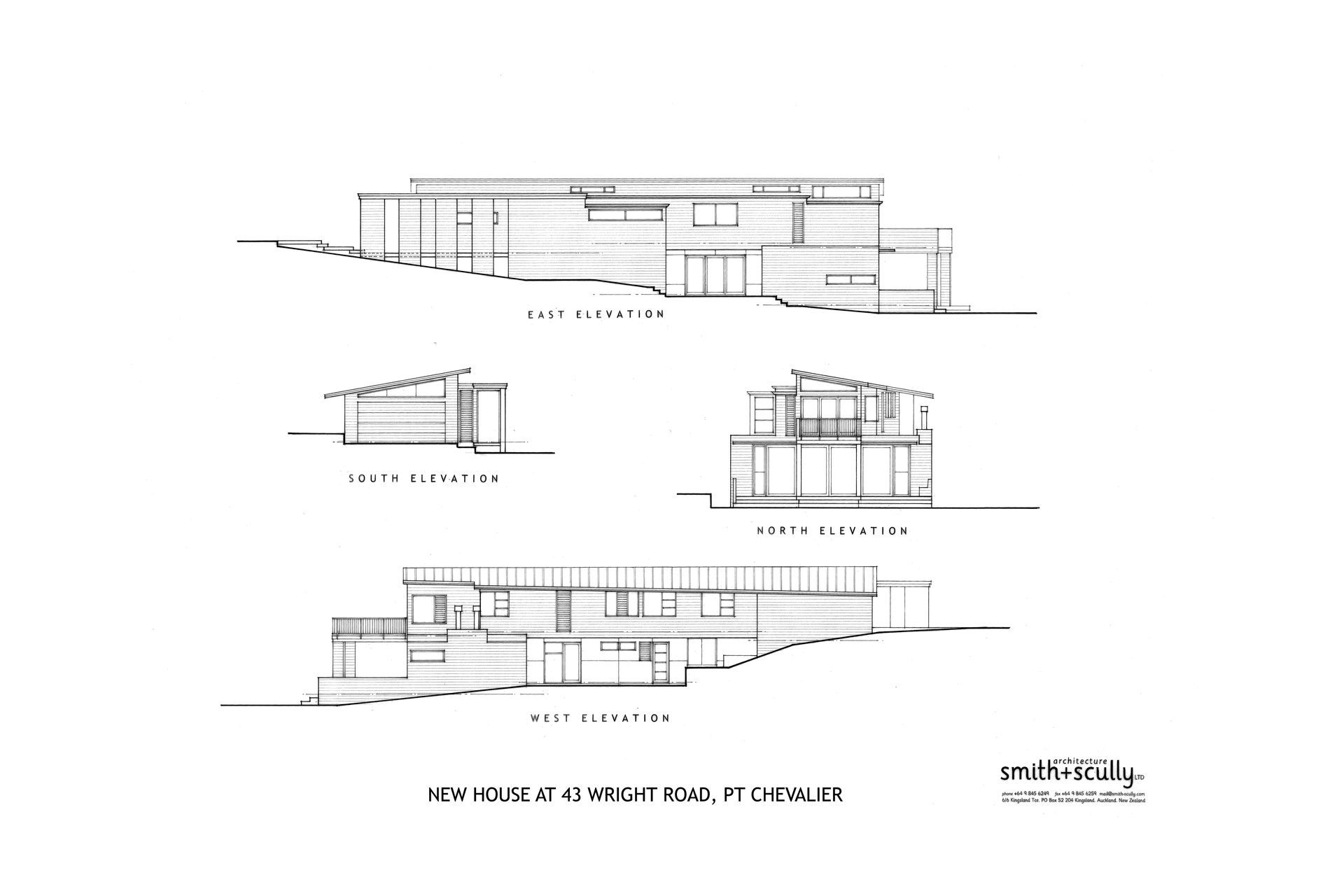 Contemporary New House in Point Chevalier