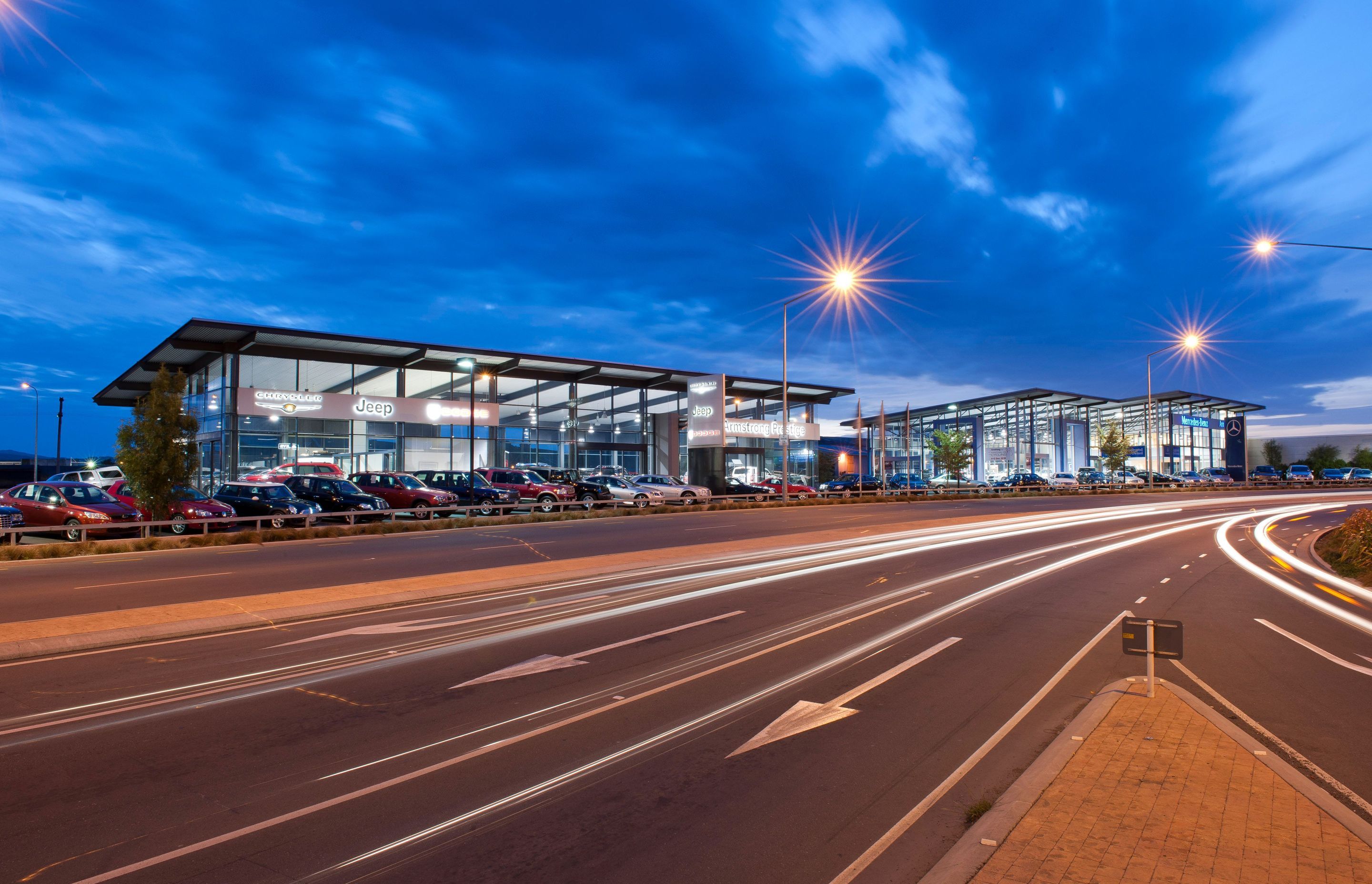 Armstrong Prestige, Dunedin and Christchurch