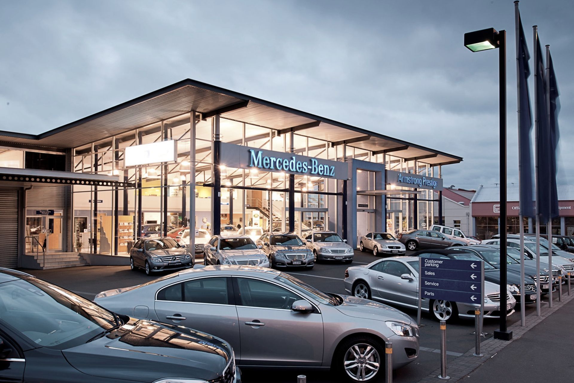 Armstrong Prestige, Dunedin and Christchurch