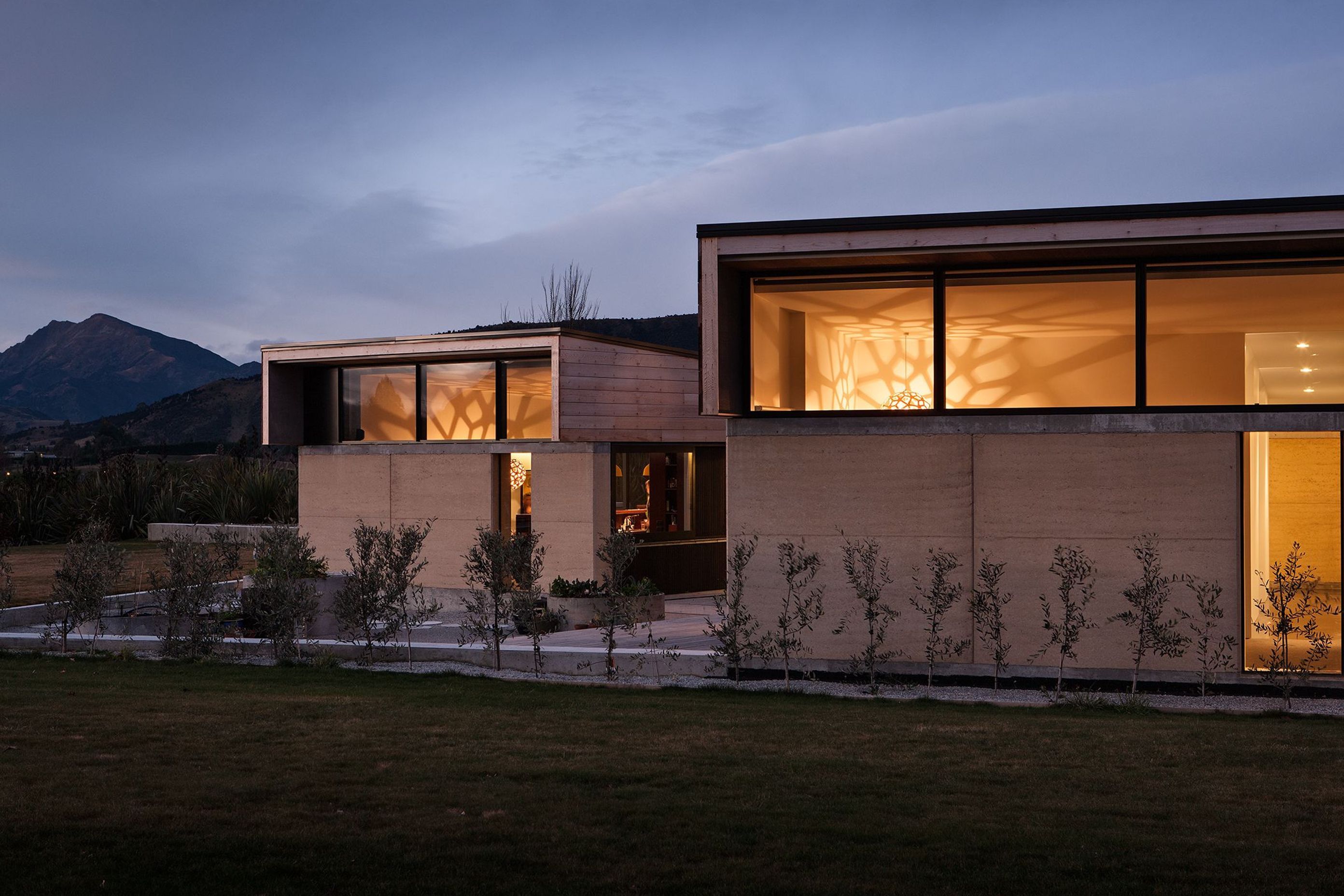 Rammed Earth House