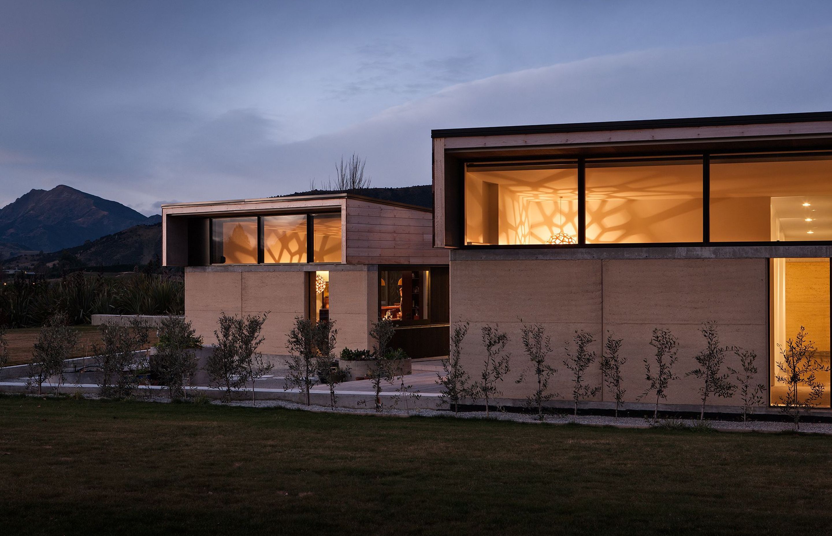 Rammed Earth House