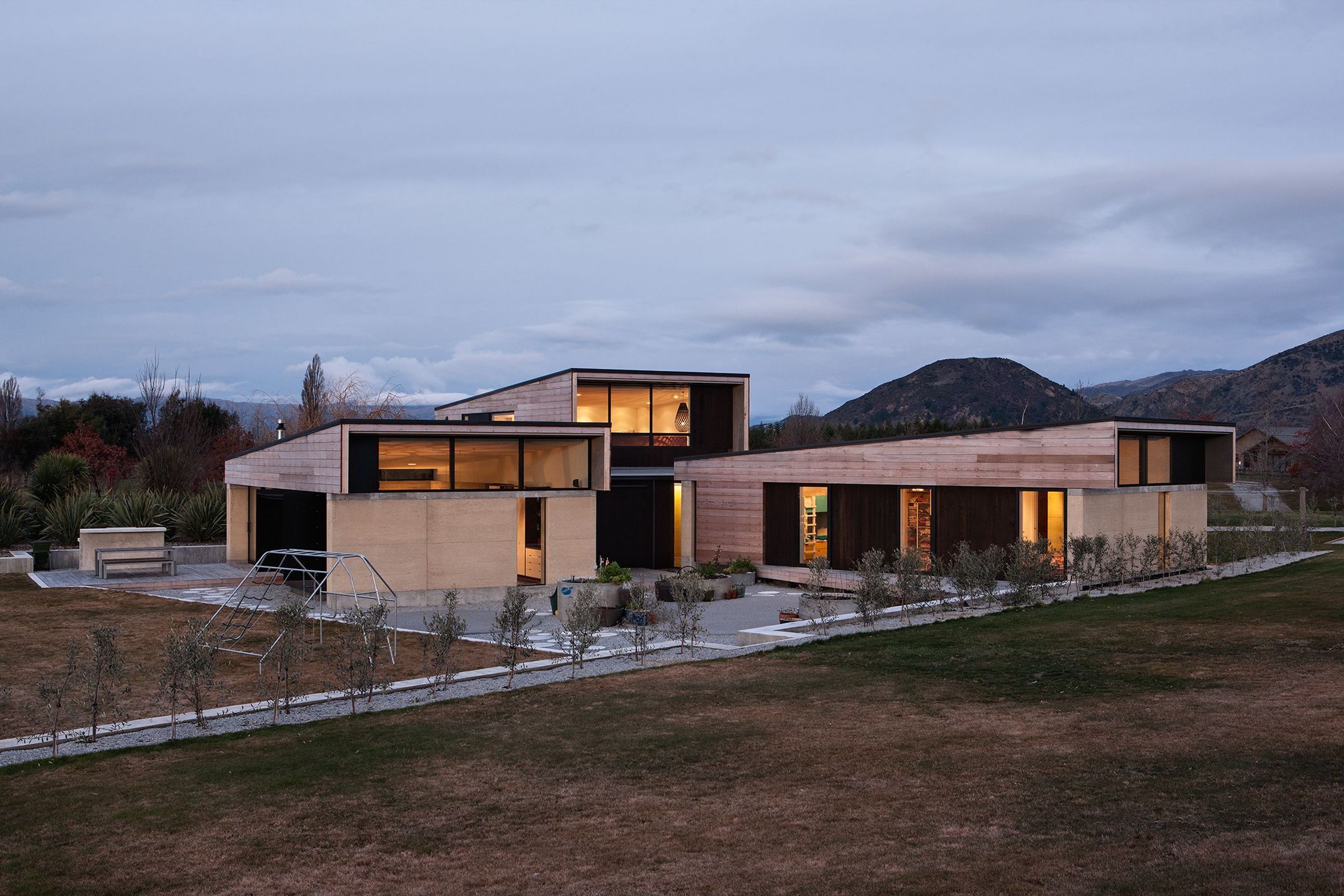 Rammed Earth House