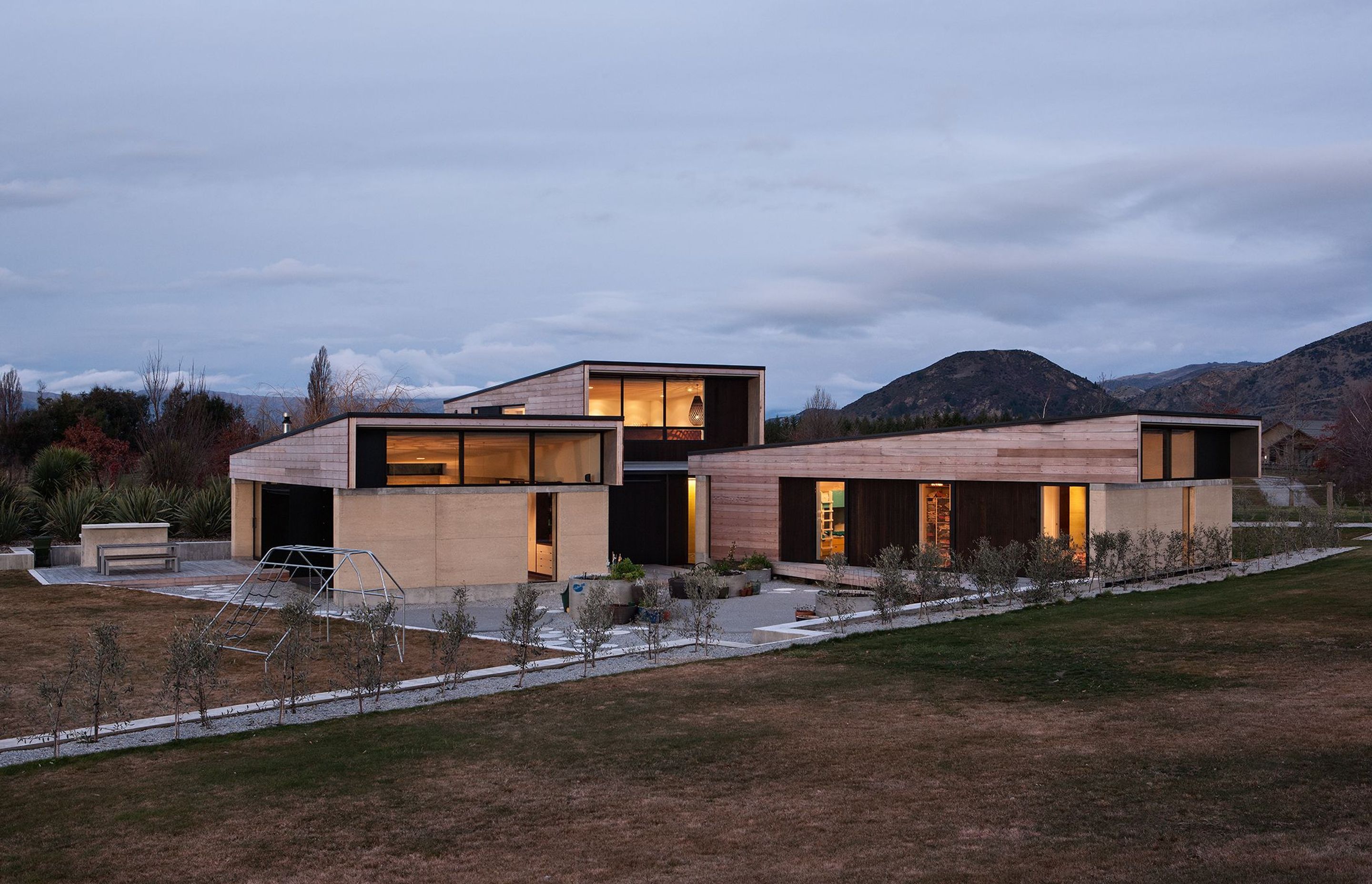 Rammed Earth House