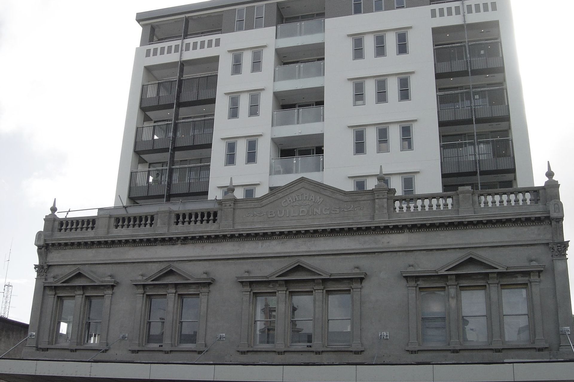 Balustrade restoration