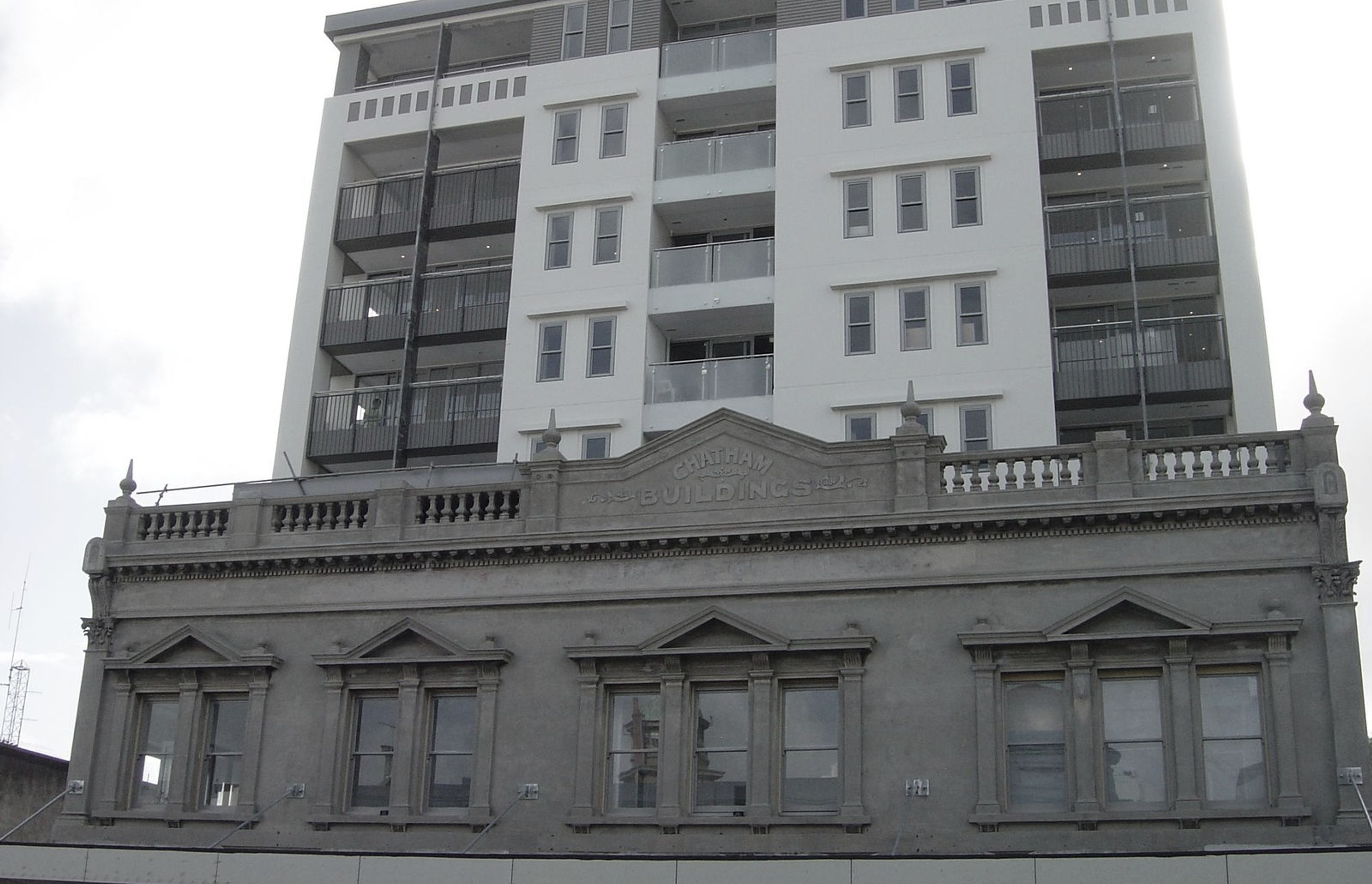 Balustrade restoration