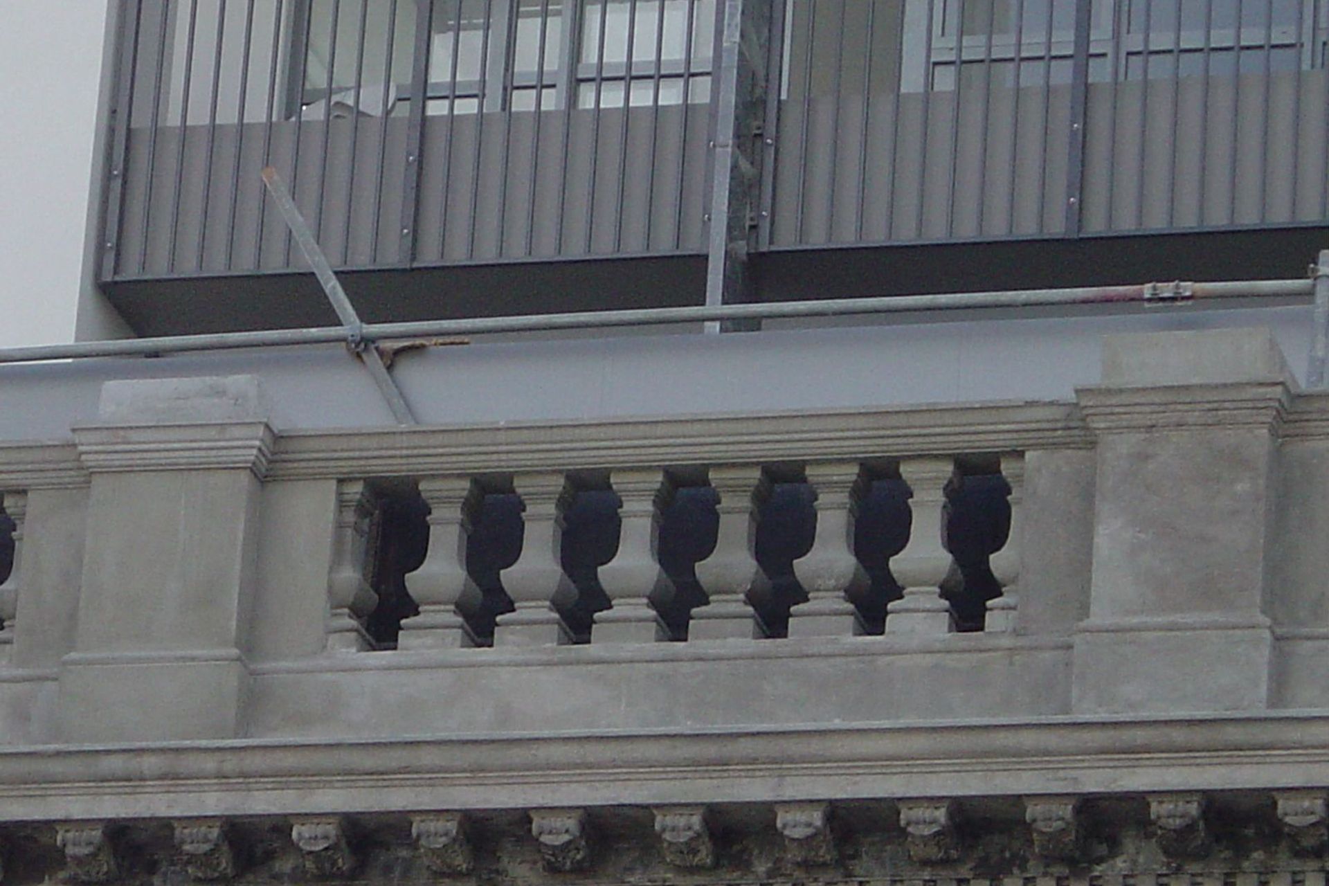 Balustrade restoration