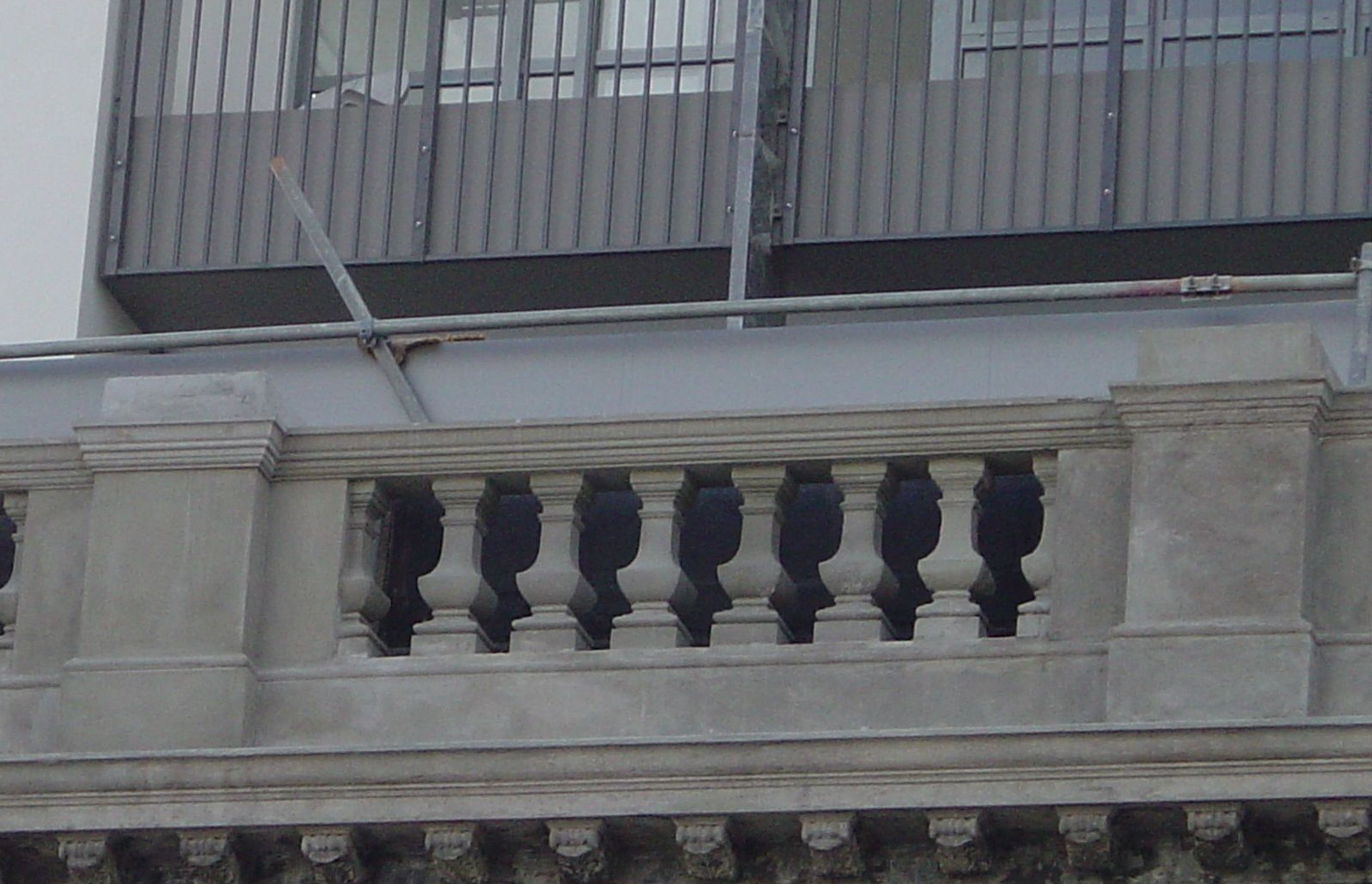 Balustrade restoration
