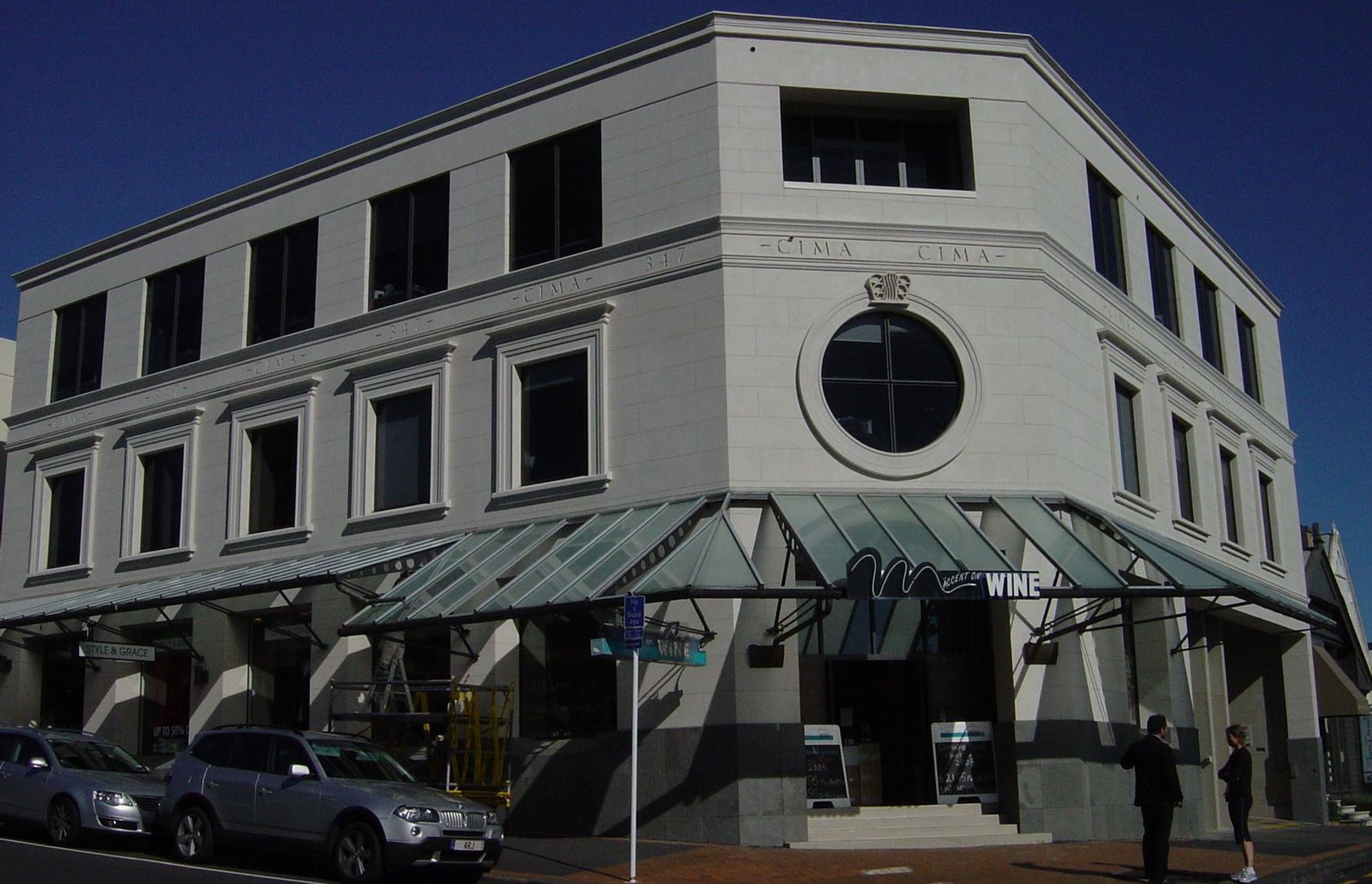 CIMA building Parnell Auckland