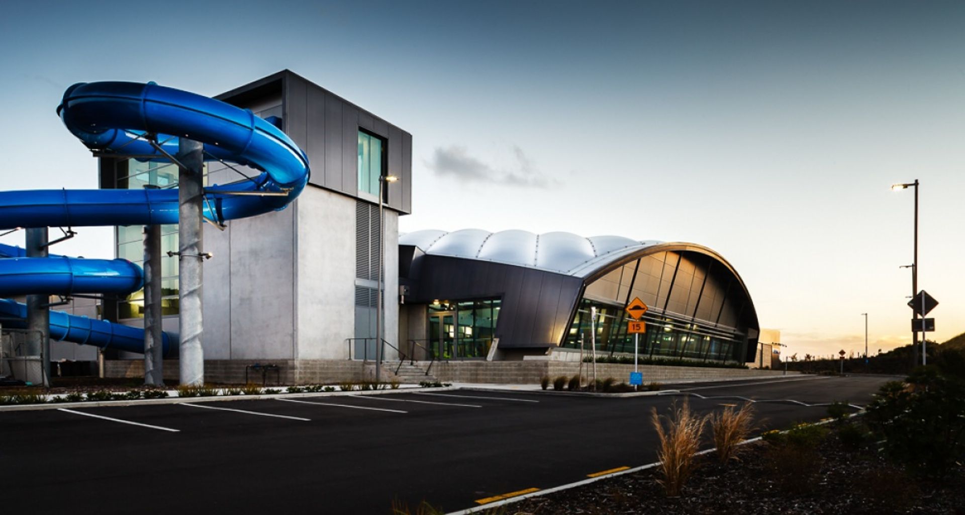 Coastlands Aquatic Centre banner