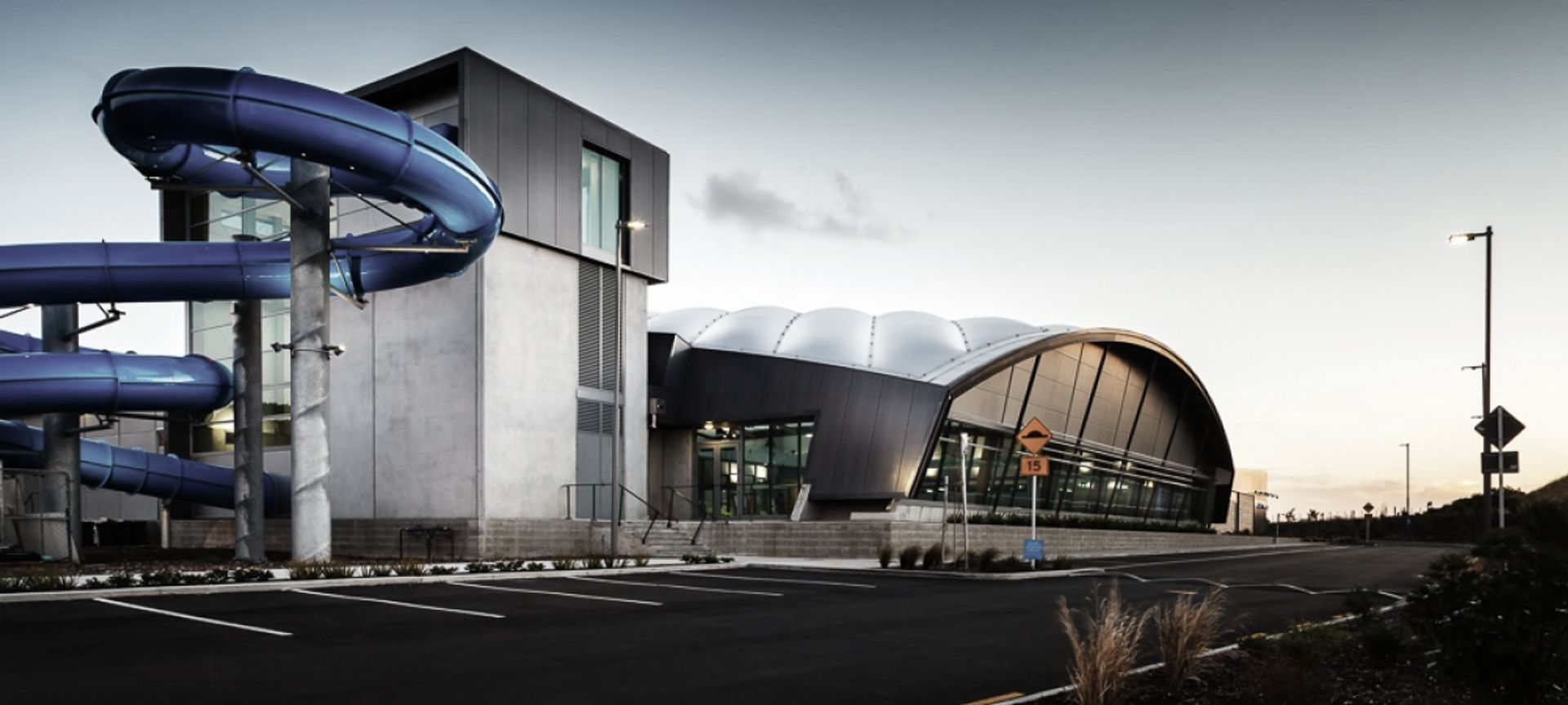 Coastlands Aquatic Centre banner