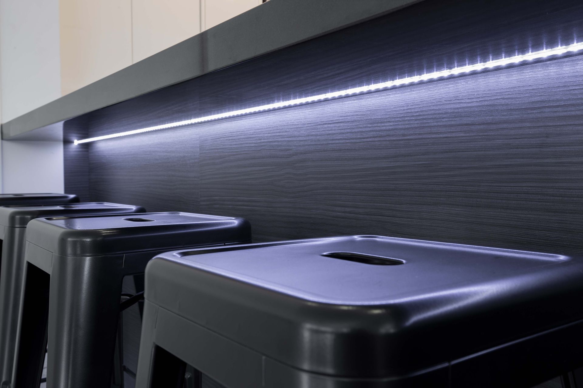 Ebony and Ivory Kitchen