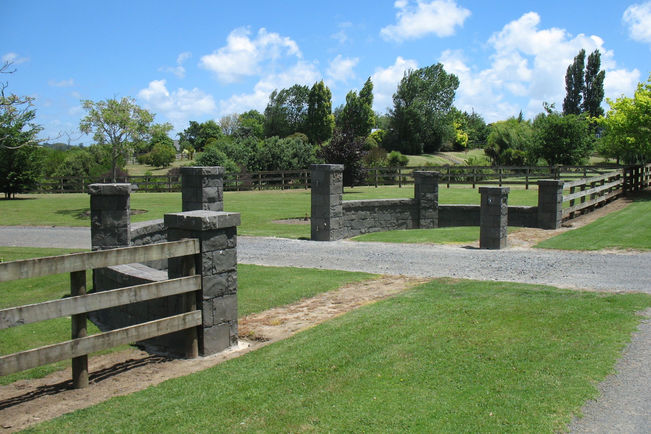 Stone Entrance Ways