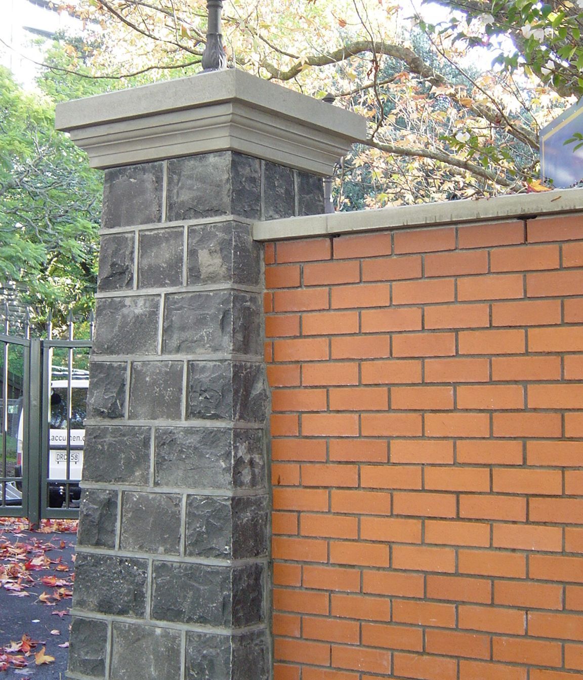 Fence capping Auck Girls Grammar