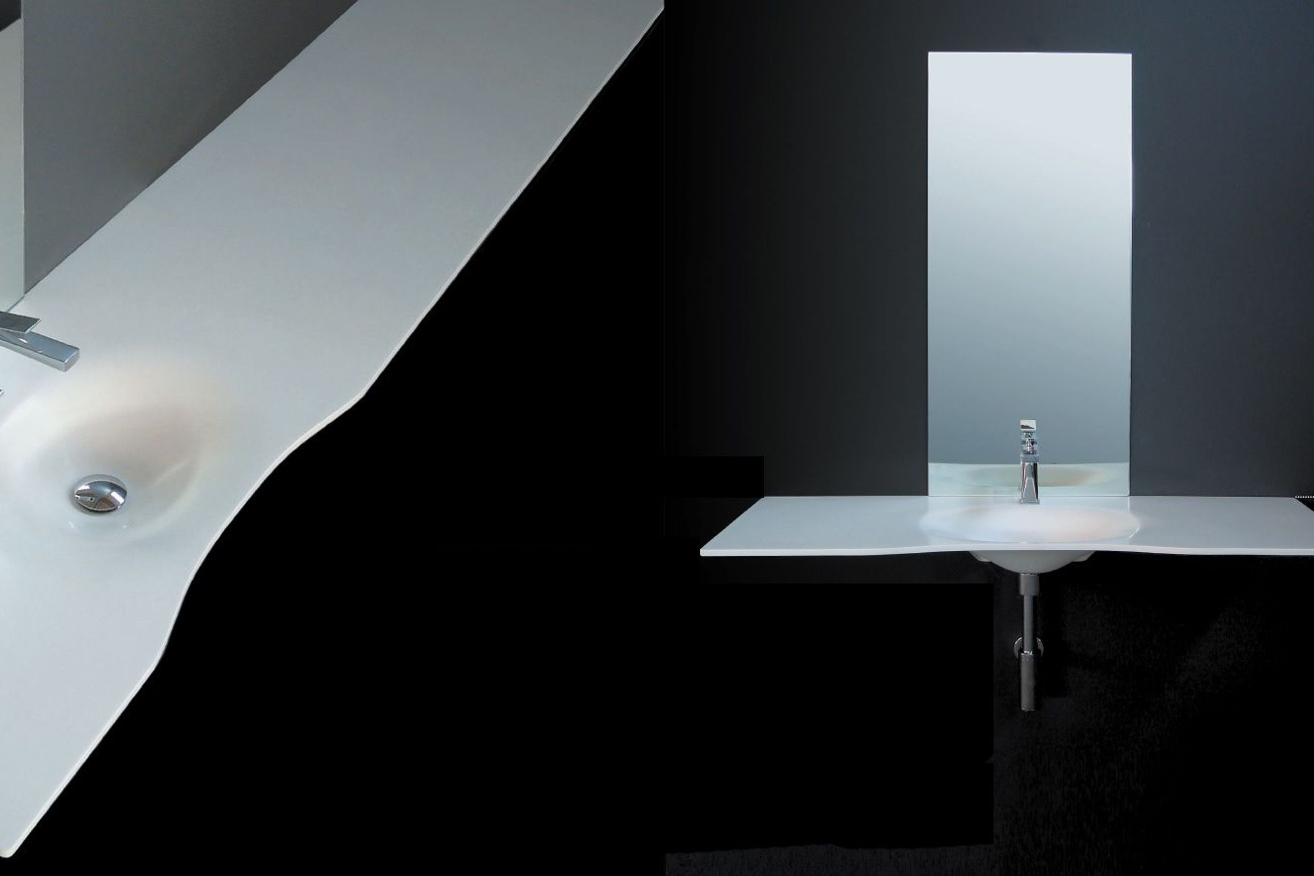 Flat 92C Series Wash Basins by GOMAN
