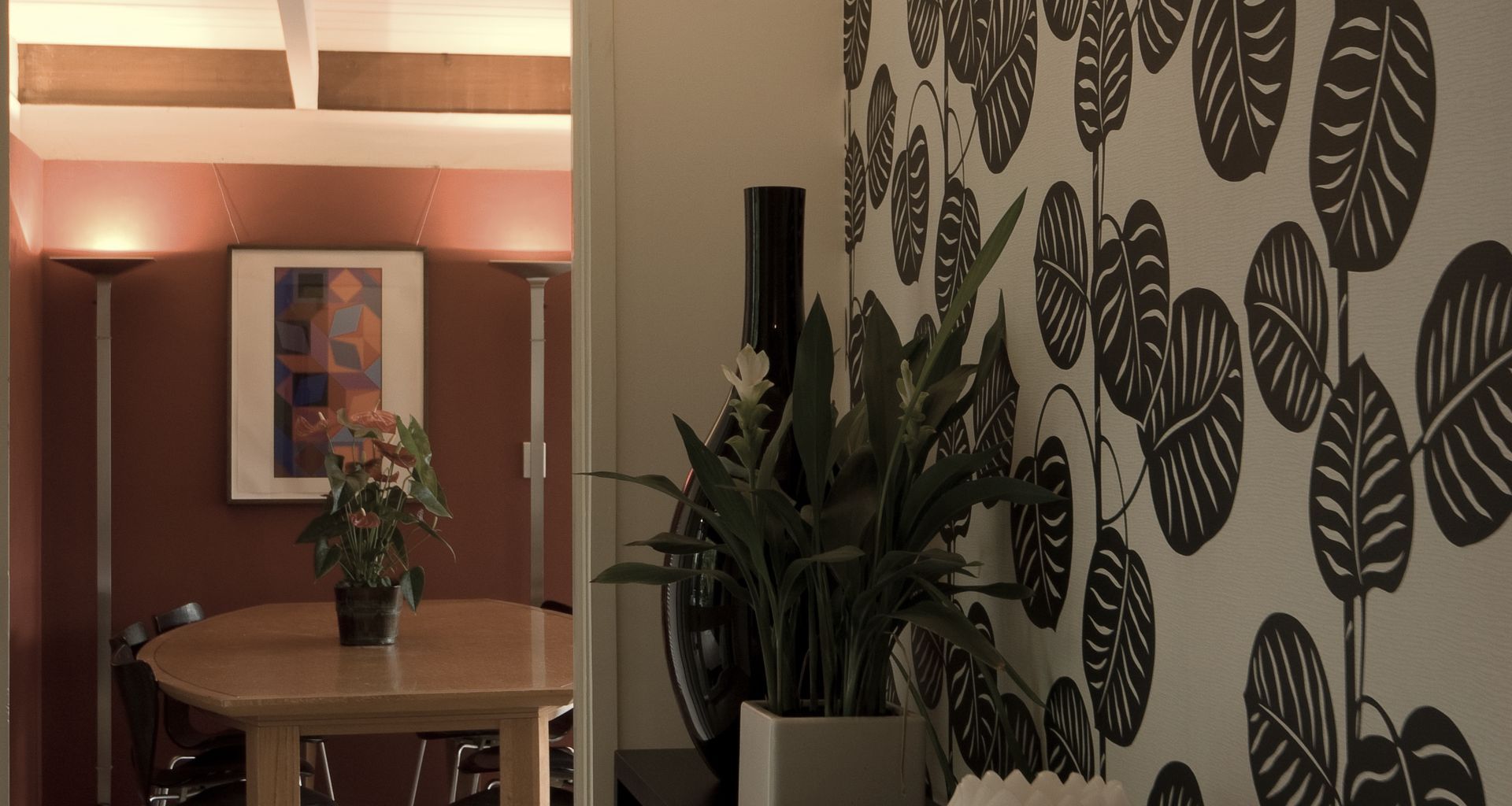 With a 60’s Twist banner