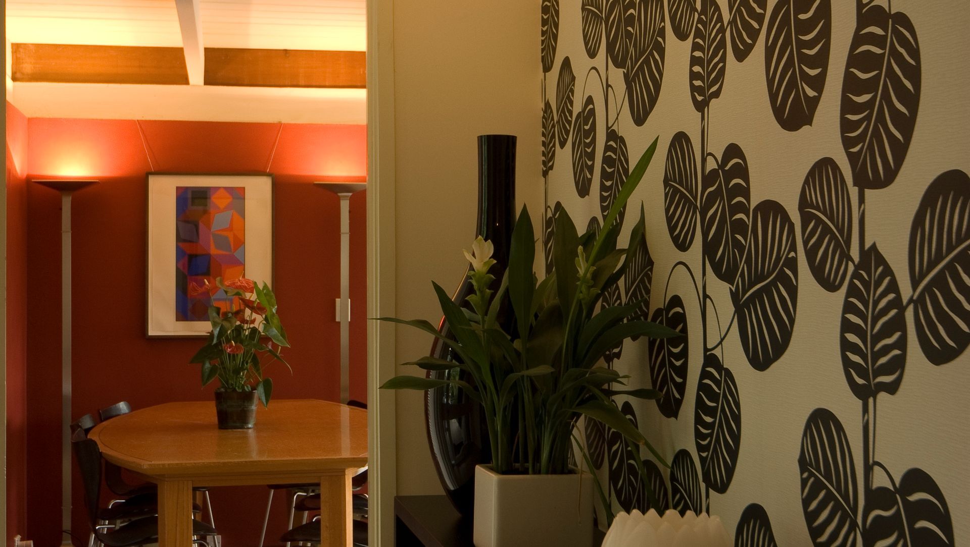 With a 60’s Twist banner