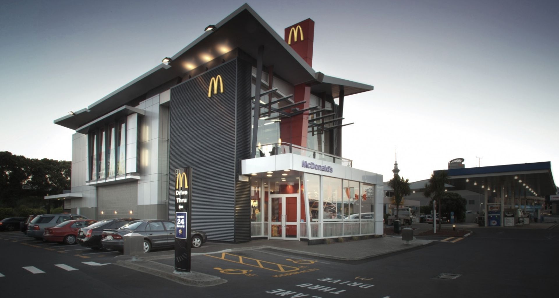 Mcdonald's Quay Street banner