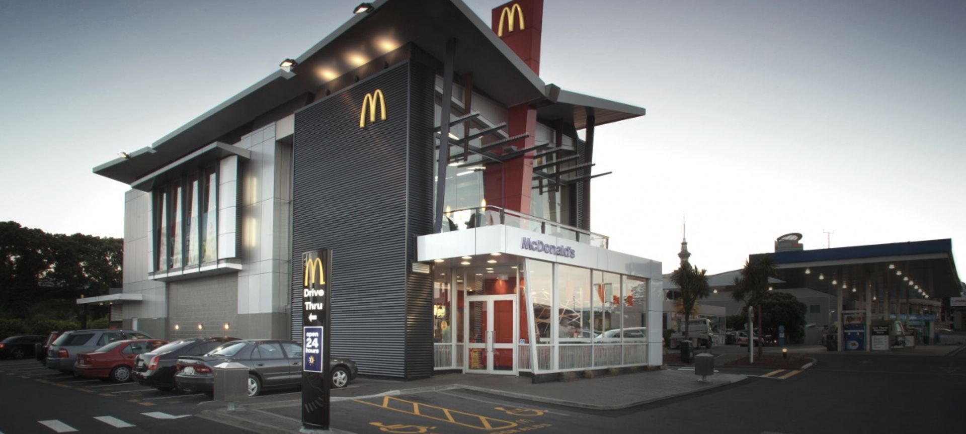 Mcdonald's Quay Street banner