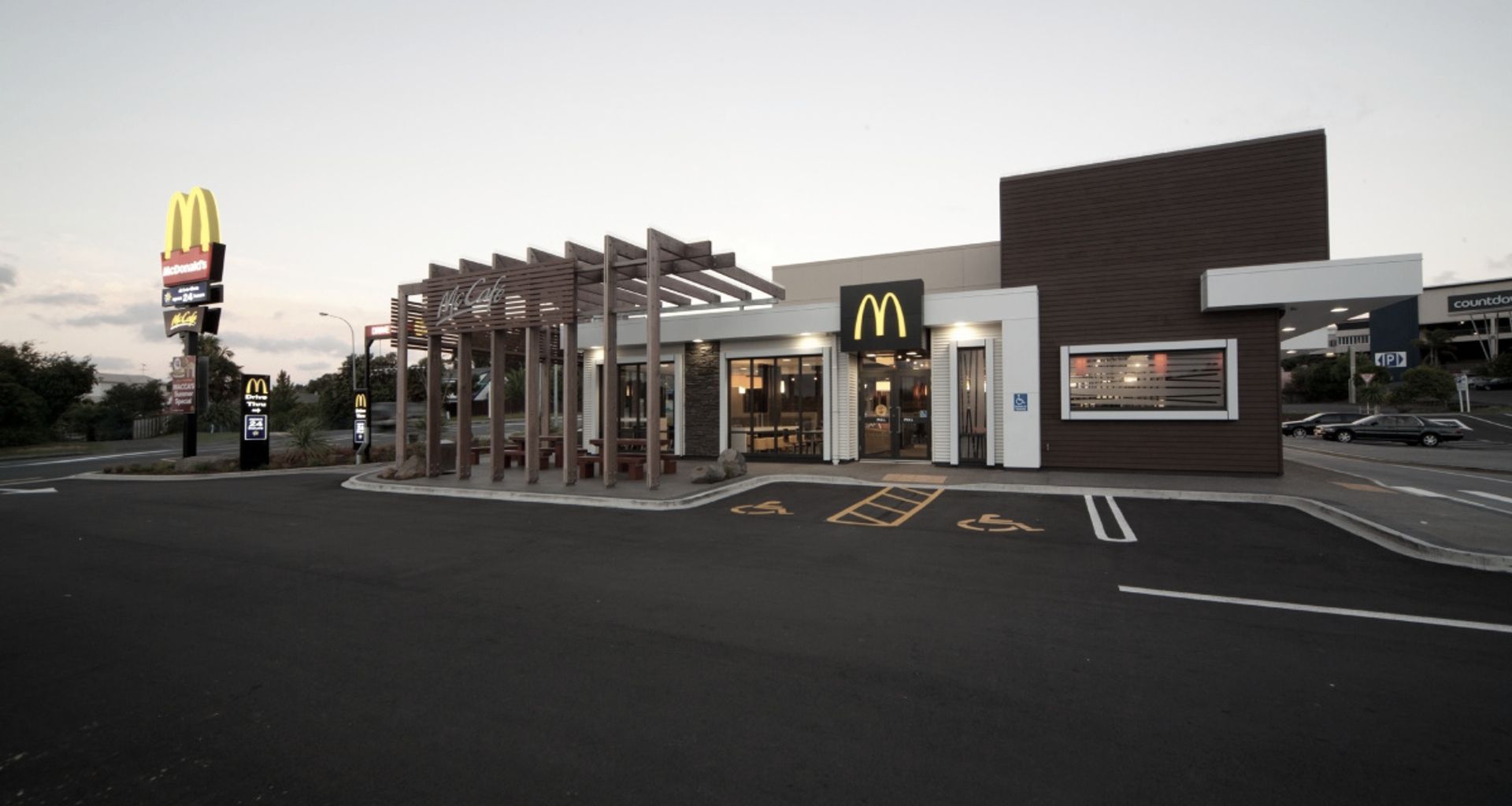 McDonald's Whangaparoa banner