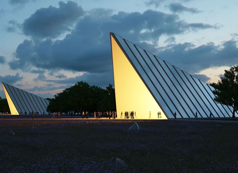 Sci-fi Inspired Building