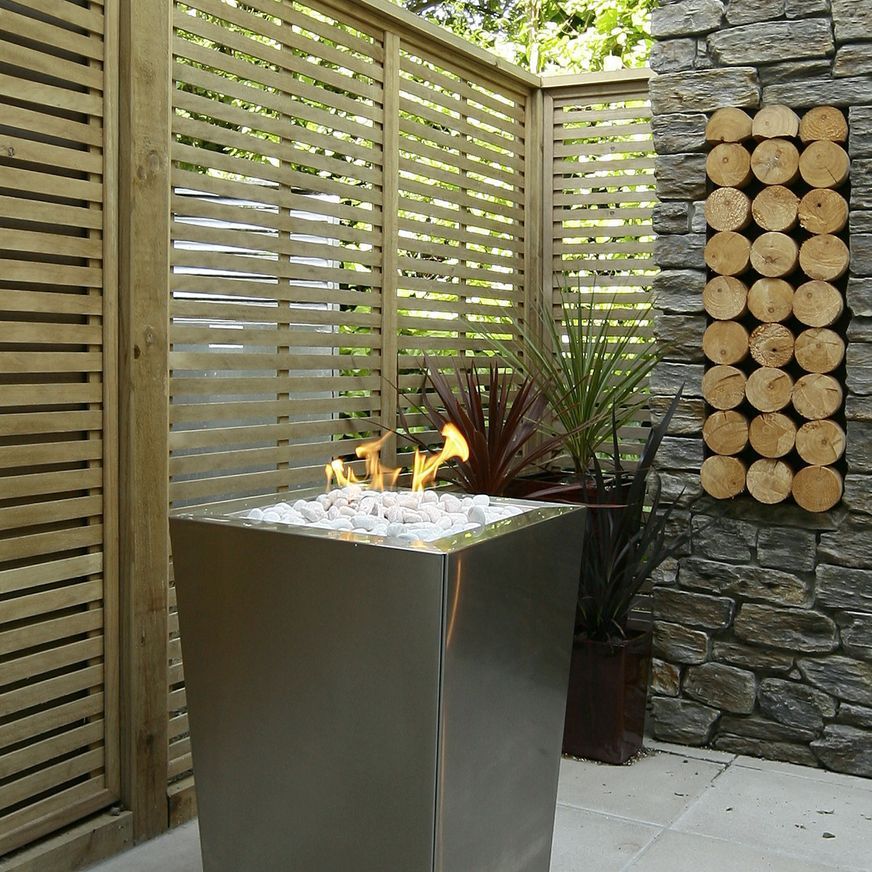 Outdoor Stainless Steel Brasier
