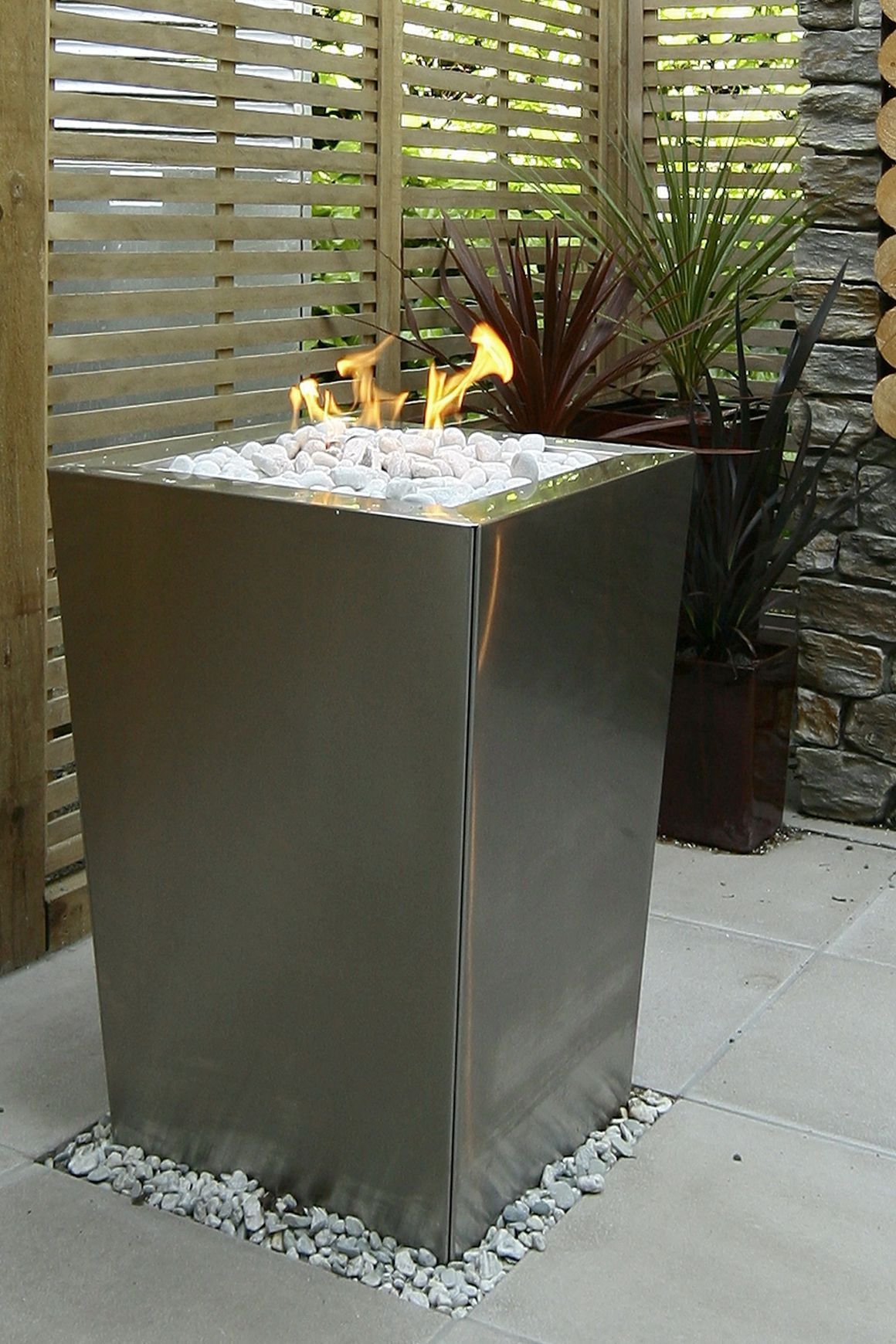 Outdoor Stainless Steel Brasier