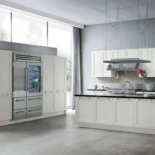 Sub-Zero Professional Refrigerator Side-By-Side With Glass Door W.1219
