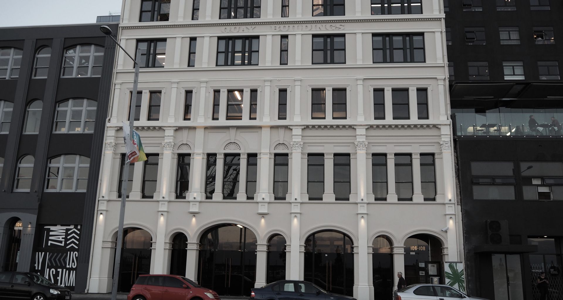 Quay Buildings Britomart Auckland banner