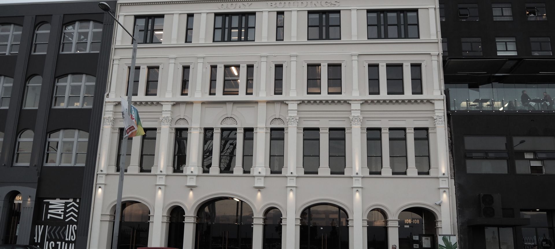 Quay Buildings Britomart Auckland banner