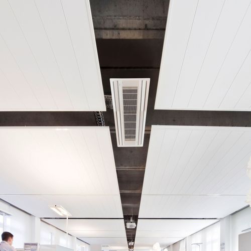 Specialty and Metal Pan Ceiling Panel, AMF Thermatex Sonic Sky
