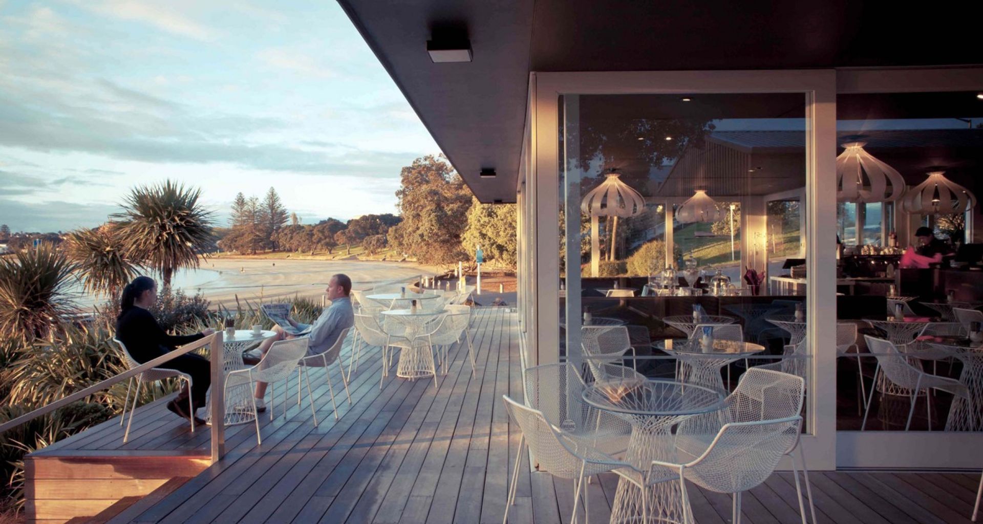 Takapuna Beach Café banner