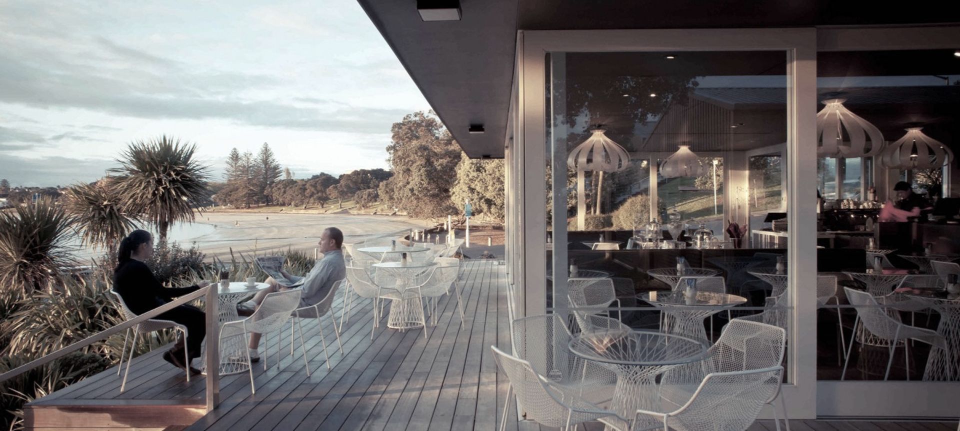 Takapuna Beach Café banner