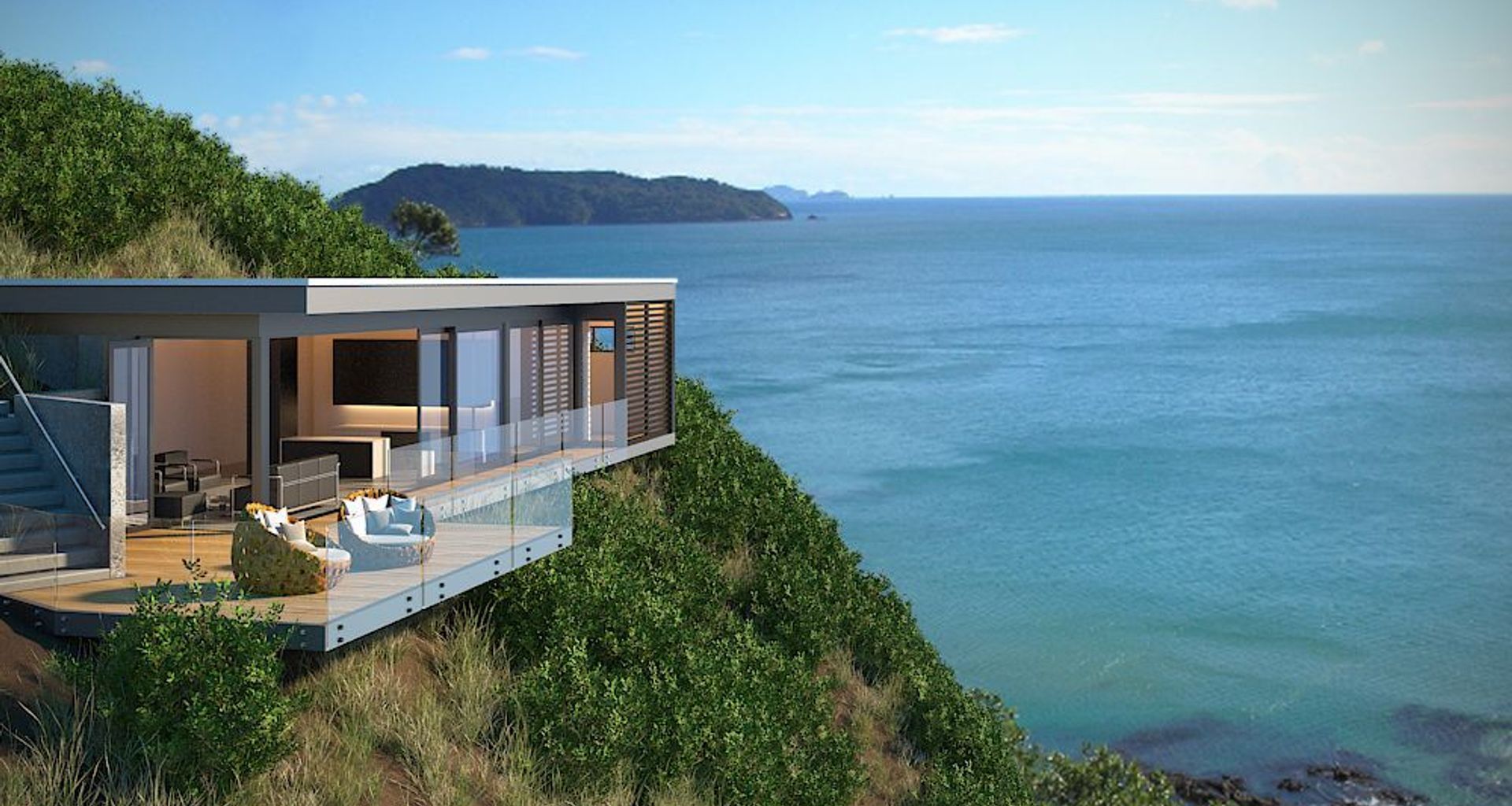 Tairua Clifftop House banner
