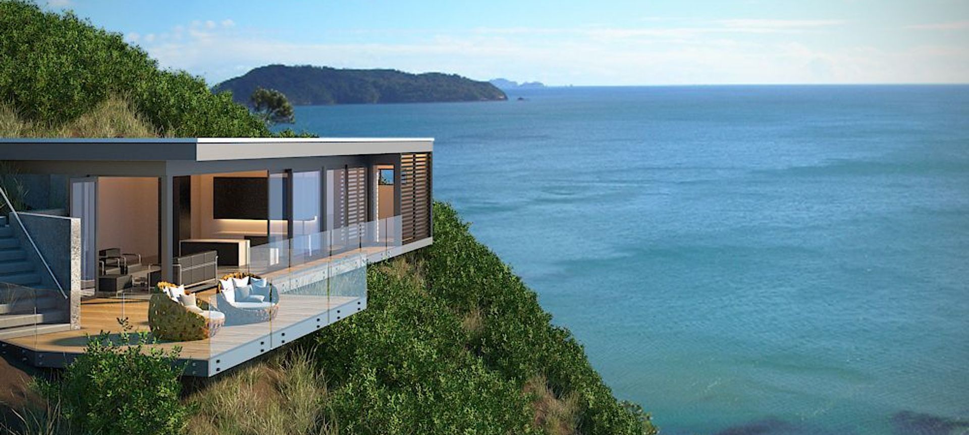 Tairua Clifftop House banner