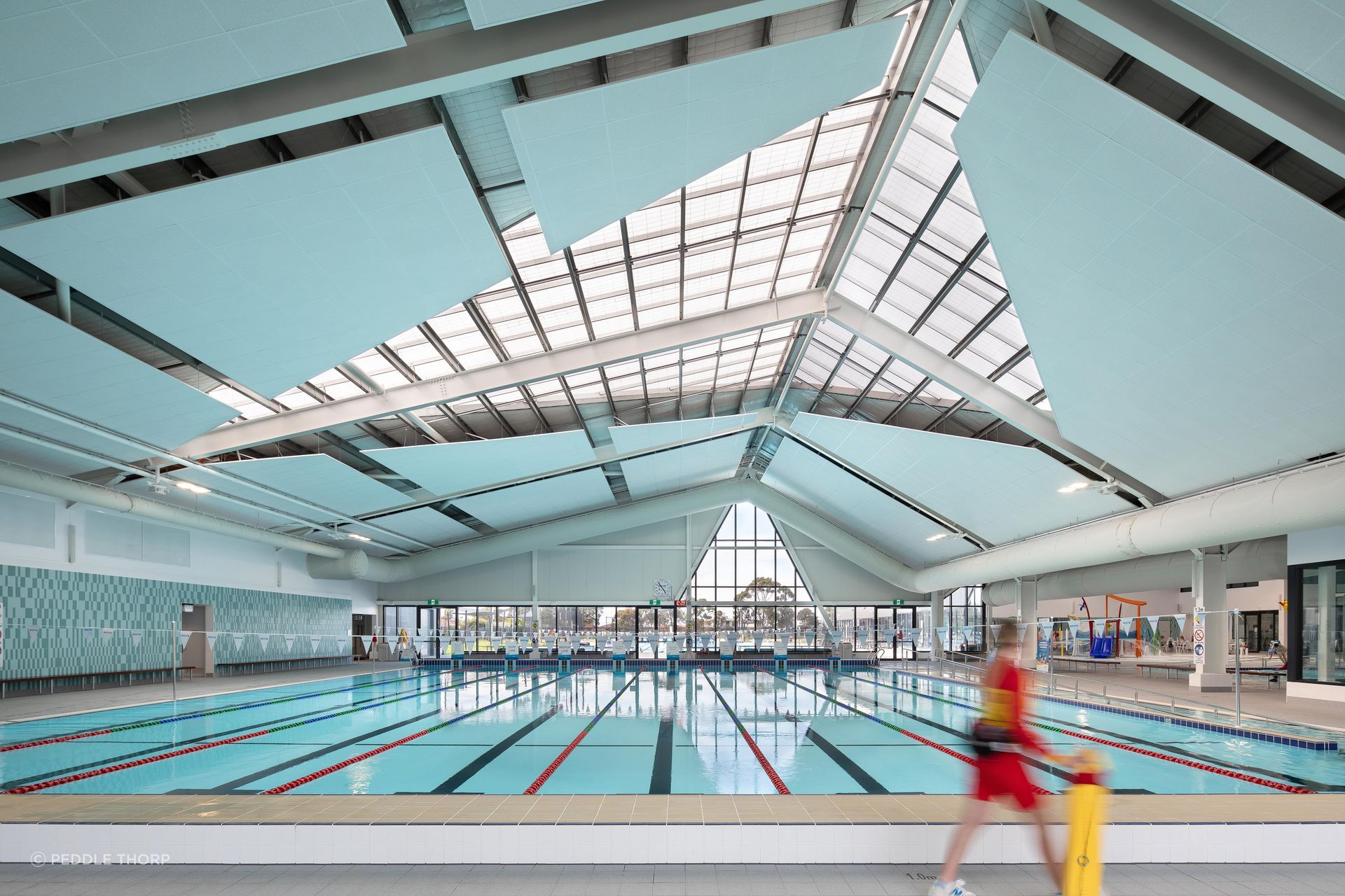 YAWA's eight-lane swimming pool.