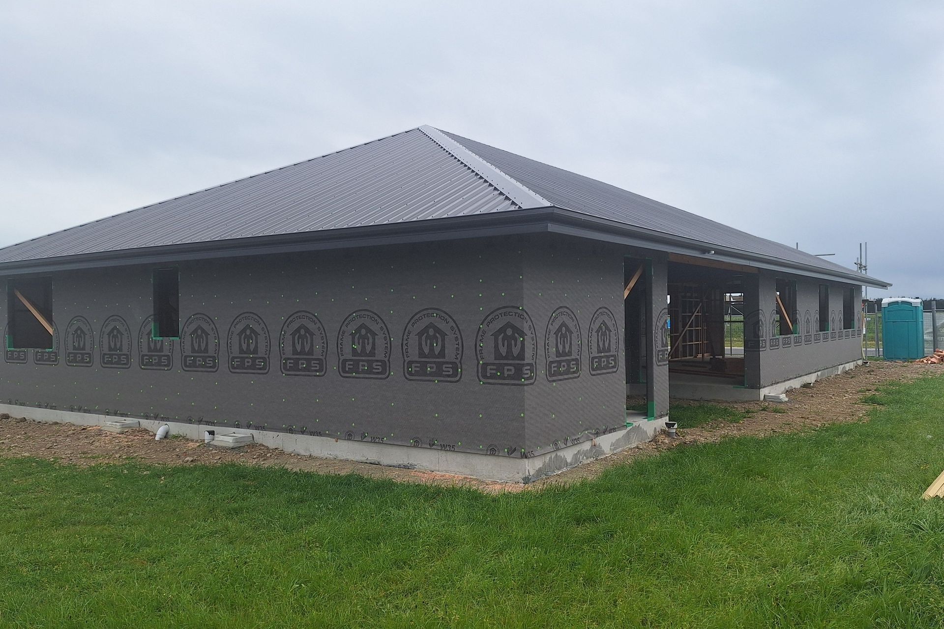 The fire retardant properties are built into the membrane, not sprayed on, so they will not degrade over time.