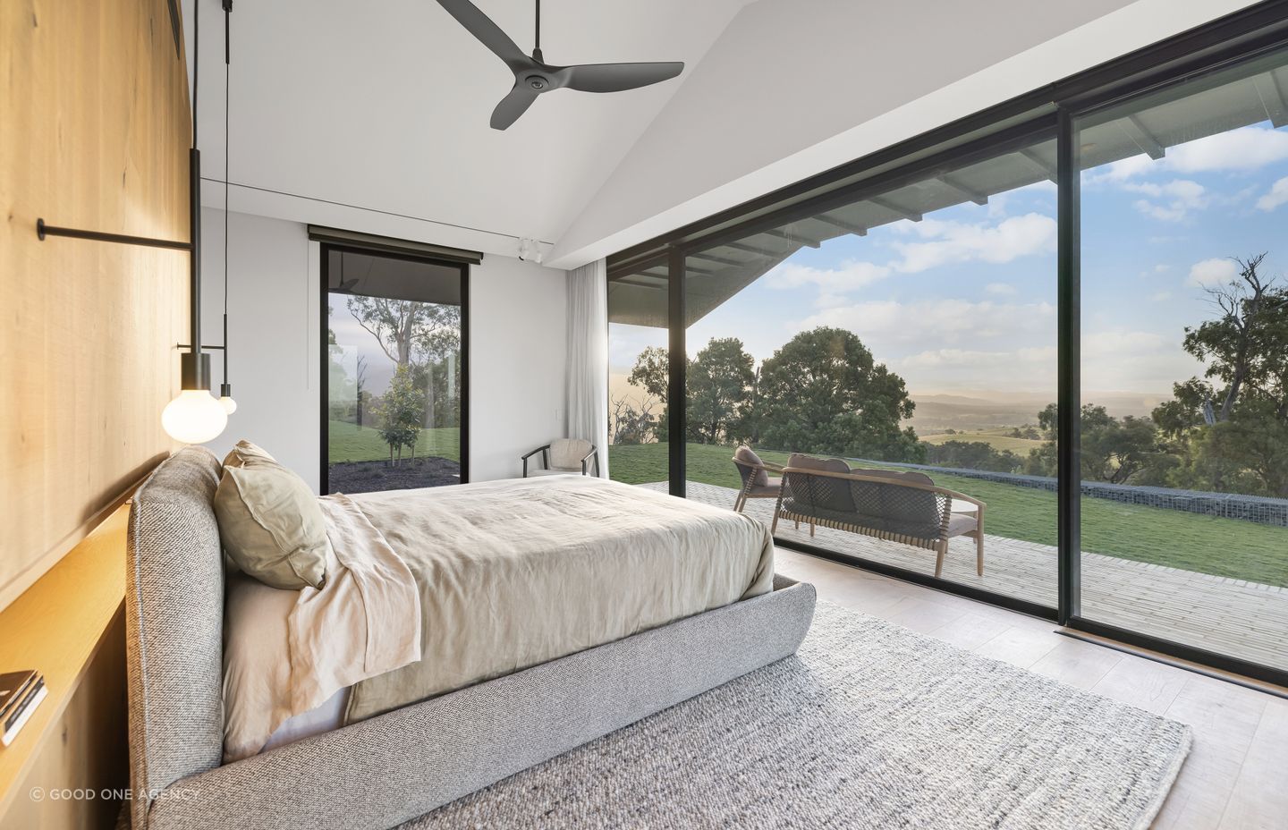 A favourite view from the bedroom